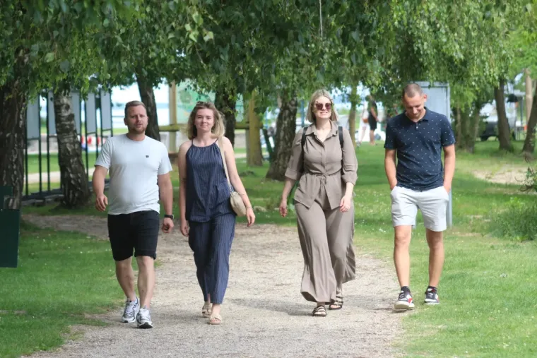 Prizori idile prije ki&scaron;e i grmljavine: Dvije prijateljice obilježile nedjelju u Marini Prelog