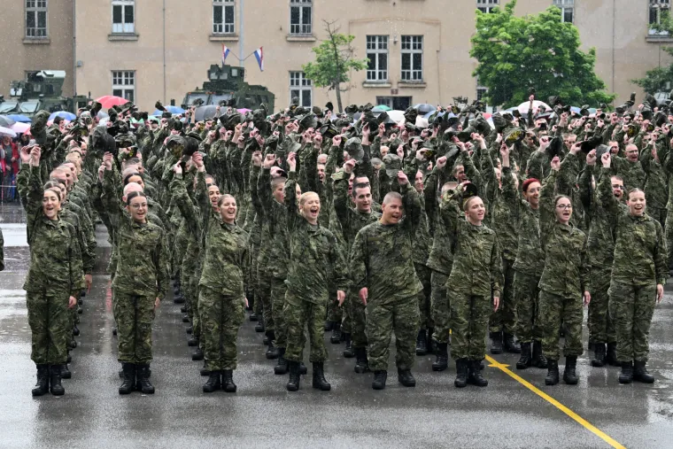 Prisegnulo 900 novih ročnika, dobili poruku da se ne boje: 'Ne tražimo samo vojnike'