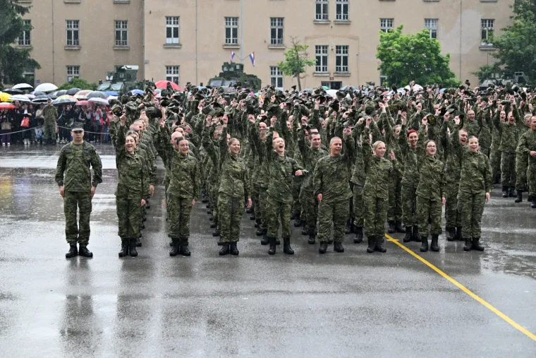 Prisegnulo 900 novih ročnika, dobili poruku da se ne boje: 'Ne tražimo samo vojnike'