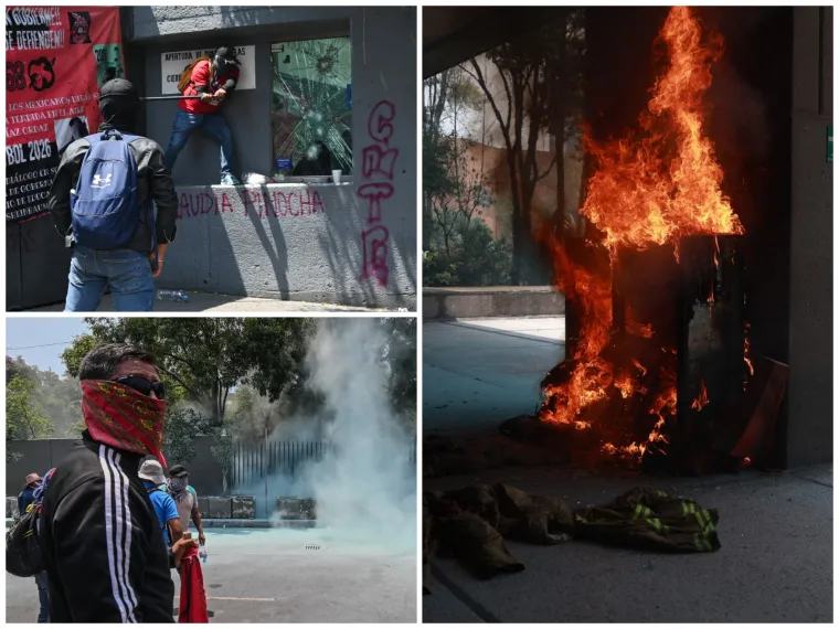 Domaćin u problemu: Vatra, suzavac i gumeni meci samo tjedan dana prije otvaranja SP-a