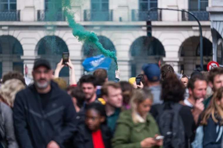 Pobuna u Bruxellesu: Palili ograde i bicikle, interventirala policija