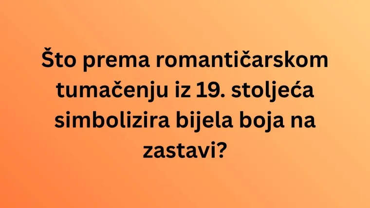 Poznajete li uopće na&scaron;u prekrasnu hrvatsku zastavu? Ovaj kviz pravo je mjesto da ne&scaron;to i naučite