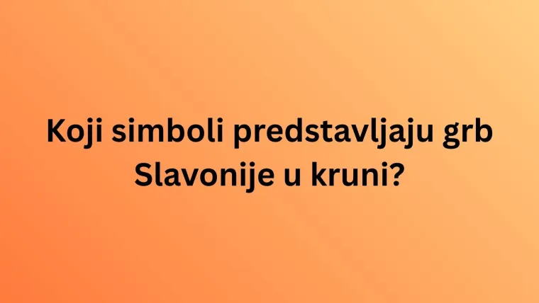 Poznajete li uopće na&scaron;u prekrasnu hrvatsku zastavu? Ovaj kviz pravo je mjesto da ne&scaron;to i naučite
