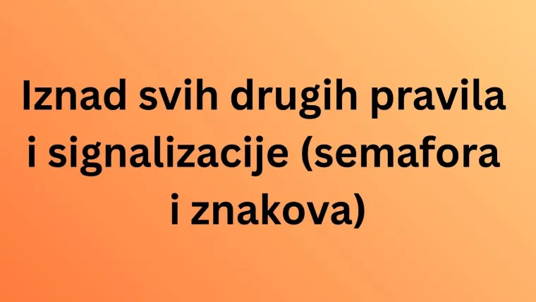 Ako ti je vozačka dozvola već godinama u rukama, poku&scaron;aj se prisjetiti svih prometnih propisa
