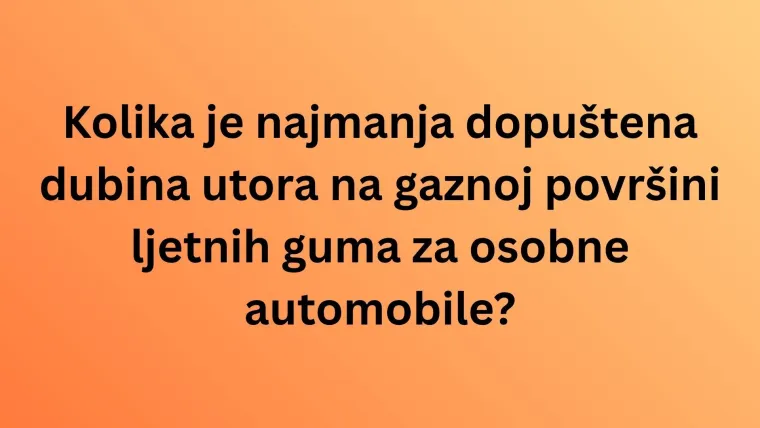 Ako ti je vozačka dozvola već godinama u rukama, poku&scaron;aj se prisjetiti svih prometnih propisa