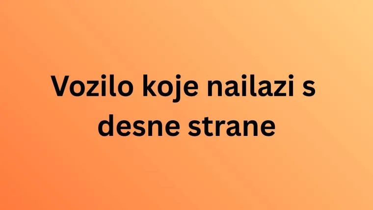 Ako ti je vozačka dozvola već godinama u rukama, poku&scaron;aj se prisjetiti svih prometnih propisa