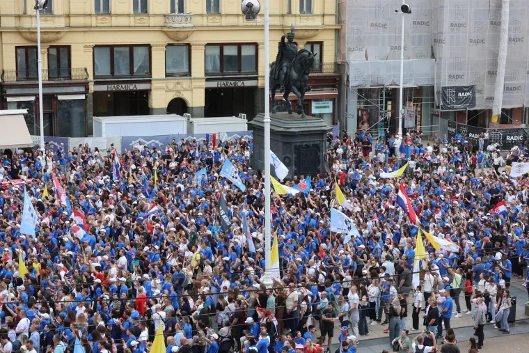 Prelijepi prizori iz Zagreba: Tisuće mladih ispunile ulice grada u velikom hodu