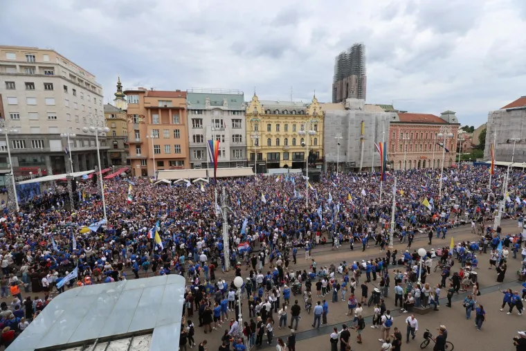 Prelijepi prizori iz Zagreba: Tisuće mladih ispunile ulice grada u velikom hodu