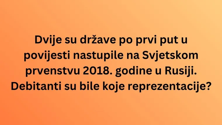 Smatra&scaron; se hodajućom nogometnom enciklopedijom? Oku&scaron;aj se na kvizu o svjetskim prvenstvima