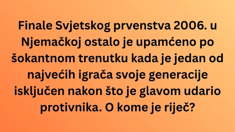 Smatra&scaron; se hodajućom nogometnom enciklopedijom? Oku&scaron;aj se na kvizu o svjetskim prvenstvima