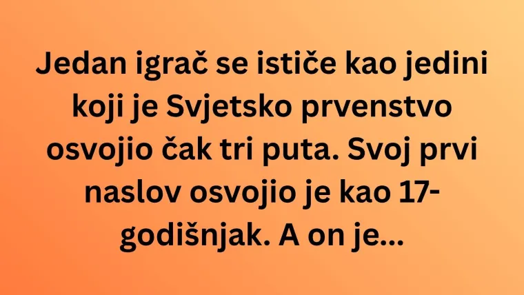 Smatra&scaron; se hodajućom nogometnom enciklopedijom? Oku&scaron;aj se na kvizu o svjetskim prvenstvima