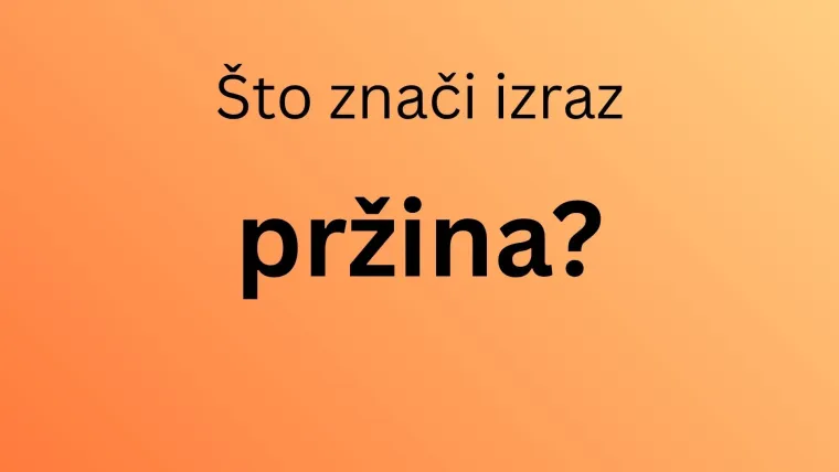 Da vidimo kako ćete se snaći u kvizu posvećenom hrvatskim izrazima koji se danas rijetko koriste