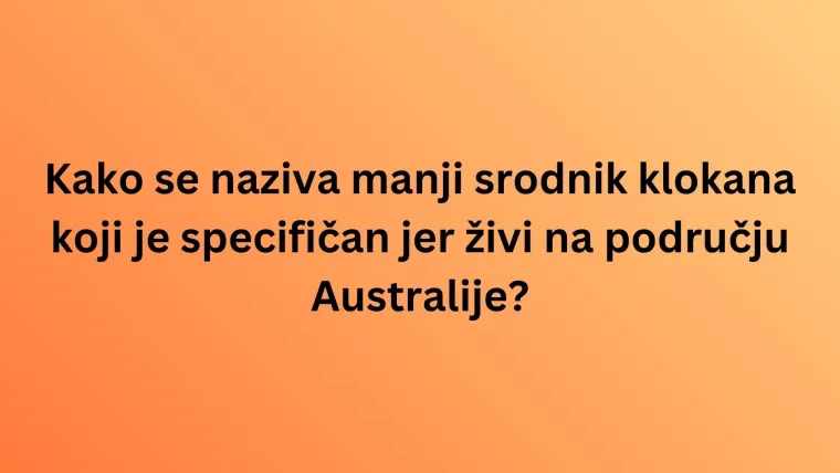 Fauna Australije je bogata brojnim vrstama, dokažite u kvizu da ih dobro poznajete