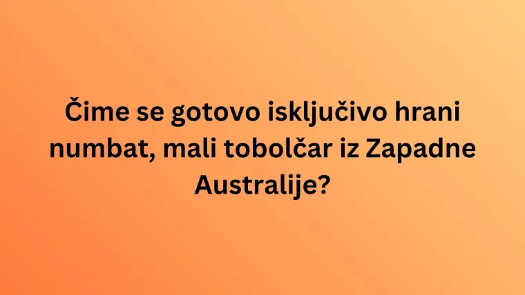 Fauna Australije je bogata brojnim vrstama, dokažite u kvizu da ih dobro poznajete