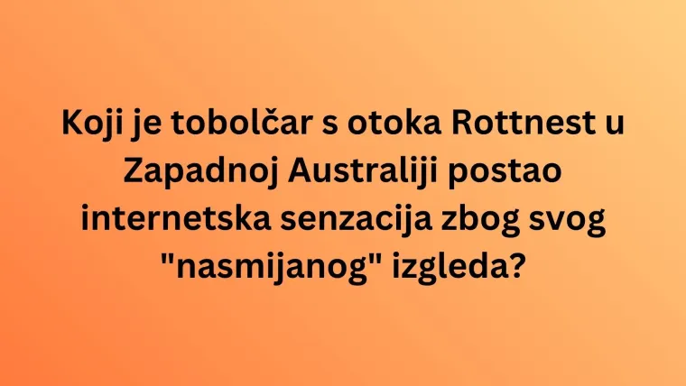 Fauna Australije je bogata brojnim vrstama, dokažite u kvizu da ih dobro poznajete