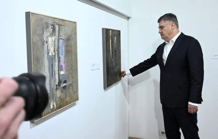Zoran Milanović izveo suprugu na izložbu: Prva dama u bezvremenskoj kombinaciji plijenila poglede