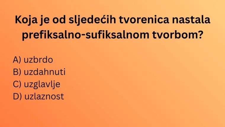 Biste li položili ispit državne mature iz hrvatskog jezika? Oku&scaron;ajte se na ovom kvizu i doznajte