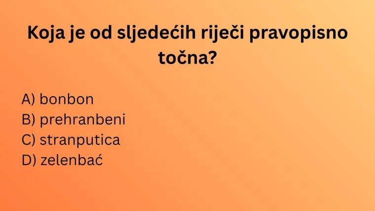 Biste li položili ispit državne mature iz hrvatskog jezika? Oku&scaron;ajte se na ovom kvizu i doznajte