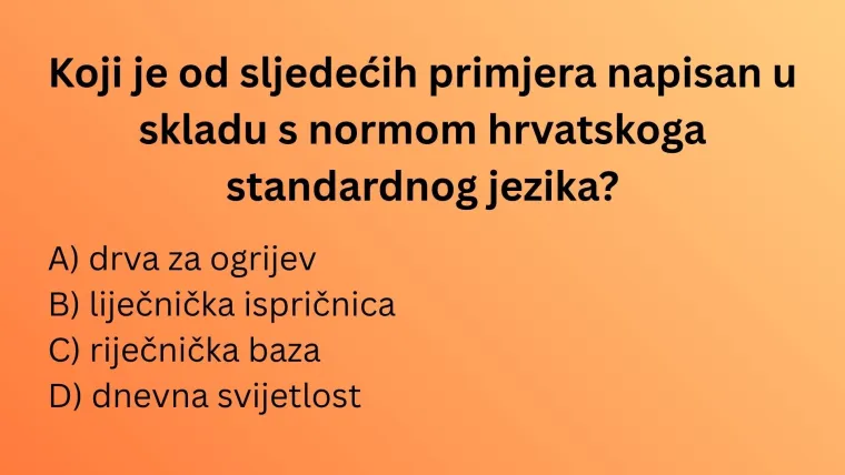 Biste li položili ispit državne mature iz hrvatskog jezika? Oku&scaron;ajte se na ovom kvizu i doznajte