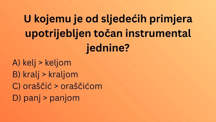 Biste li položili ispit državne mature iz hrvatskog jezika? Oku&scaron;ajte se na ovom kvizu i doznajte
