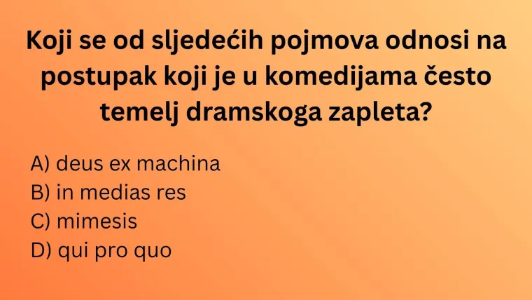 Biste li položili ispit državne mature iz hrvatskog jezika? Oku&scaron;ajte se na ovom kvizu i doznajte