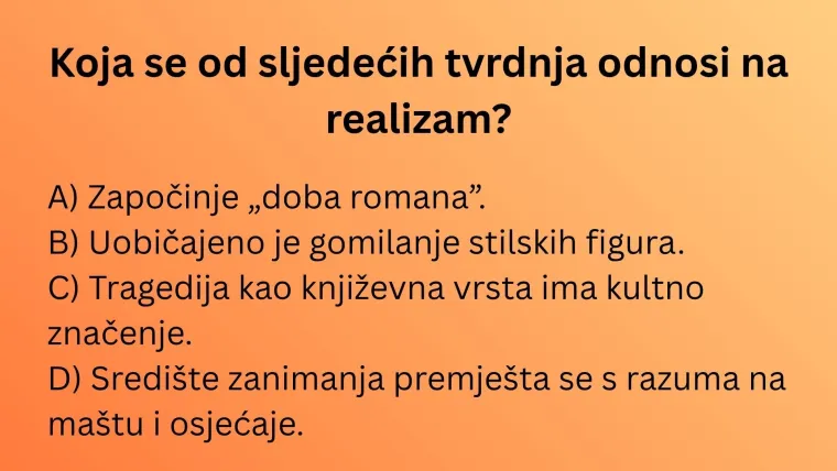 Biste li položili ispit državne mature iz hrvatskog jezika? Oku&scaron;ajte se na ovom kvizu i doznajte