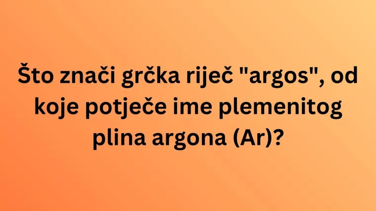 Zna&scaron; li po kome ili čemu su ovi kemijski elementi dobili naziv? Poku&scaron;aj imati sve točno na kvizu