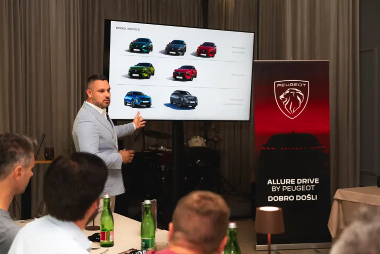 Malo drugačiji test: Peugeot u Istri i na Kvarneru predstavio novi 408 i osvježene modele