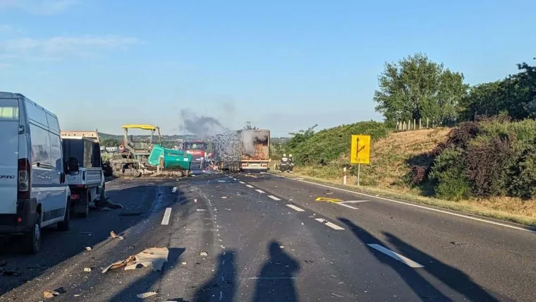 Horor na mađarskoj autocesti: Ovo su prizori koji lede krv u žilama