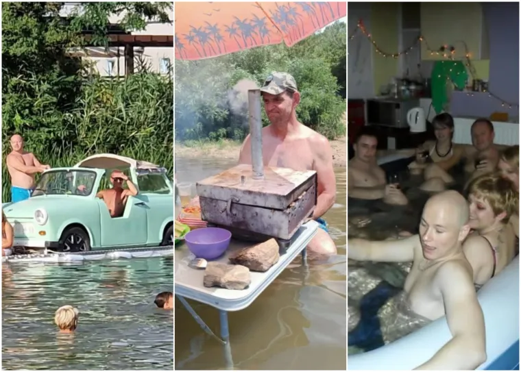 Ovako Balkanci uživaju u kupanju: Samo oni znaju stvoriti takvu zabavu, prizori su urnebesni
