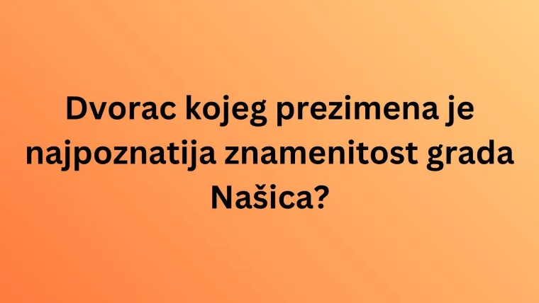 Misli&scaron; da zna&scaron; sve činjenice o gradovima Slavonije i njihovim obilježjima? Dokaži se na kvizu
