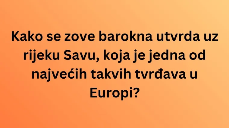 Misli&scaron; da zna&scaron; sve činjenice o gradovima Slavonije i njihovim obilježjima? Dokaži se na kvizu