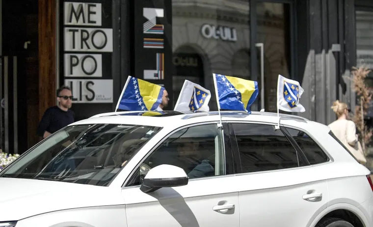 Pogledajte kako izgleda Sarajevo na dan utakmice, snimljeno i poznato lice