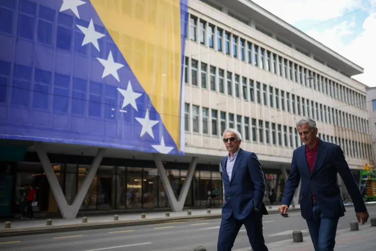 Pogledajte kako izgleda Sarajevo na dan utakmice, snimljeno i poznato lice
