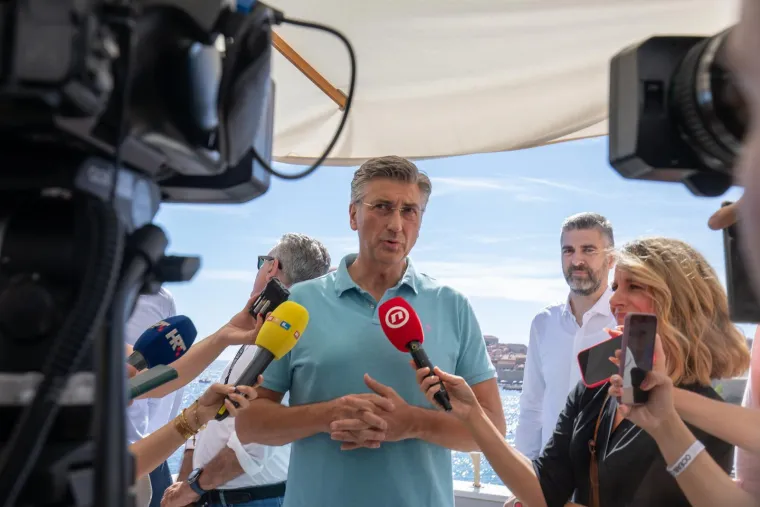 Plenković u Dubrovniku naletio na LeBrona Jamesa: Tražio i dobio ono &scaron;to svi žele