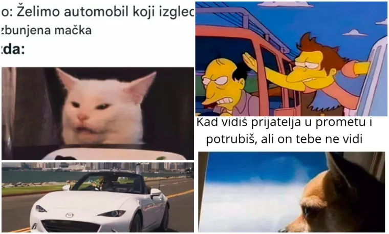 Od prespore vožnje do praznog rezervoara: Ovi prometni memovi nasmijat će vas do suza