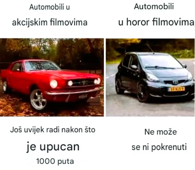 Od prespore vožnje do praznog rezervoara: Ovi prometni memovi nasmijat će vas do suza