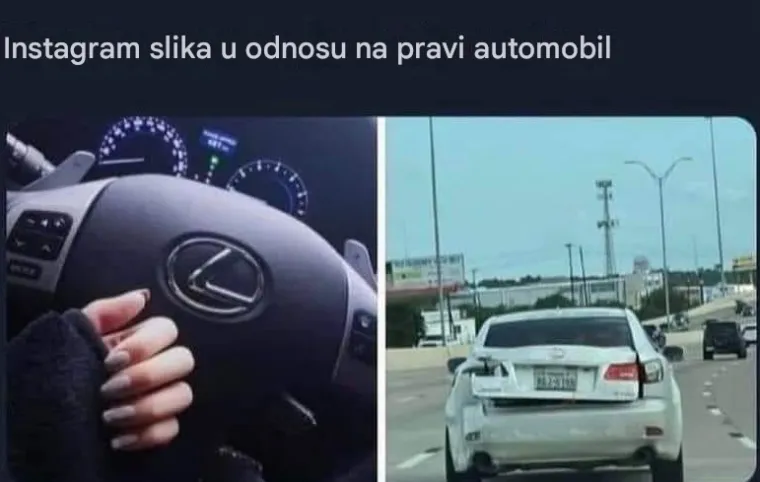 Od prespore vožnje do praznog rezervoara: Ovi prometni memovi nasmijat će vas do suza