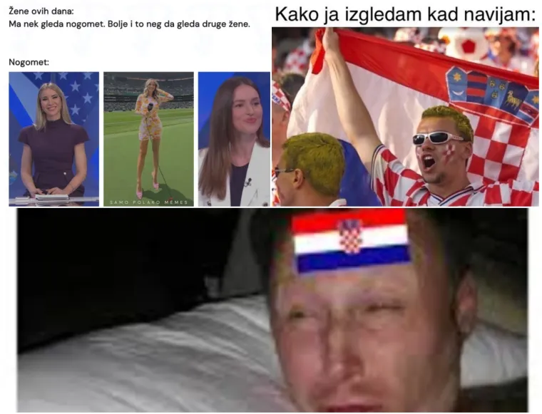 Hrvatska večeras igra protiv Engleske: Internet već gori urnebesnim memovima o navijačkom ludilu