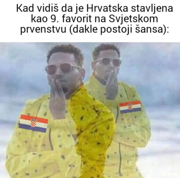 Hrvatska večeras igra protiv Engleske: Internet već gori urnebesnim memovima o navijačkom ludilu