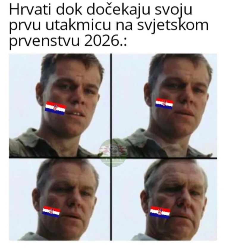 Hrvatska večeras igra protiv Engleske: Internet već gori urnebesnim memovima o navijačkom ludilu