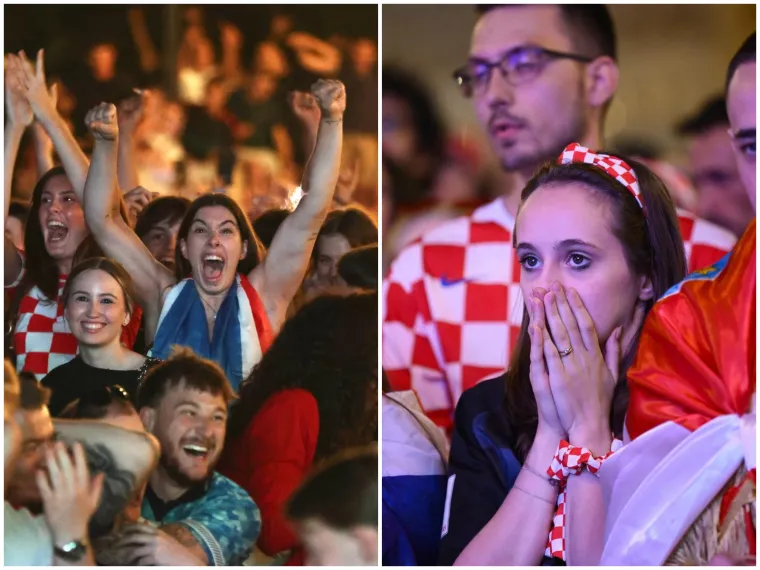 Jedna zemlja, ista emocija! Ovako izgleda navijanje za Vatrene diljem Hrvatske
