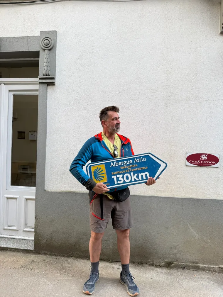 Dario je propje&scaron;ačio Camino: Na kraju je razvio hrvatsku zastavu, emocije su potekle