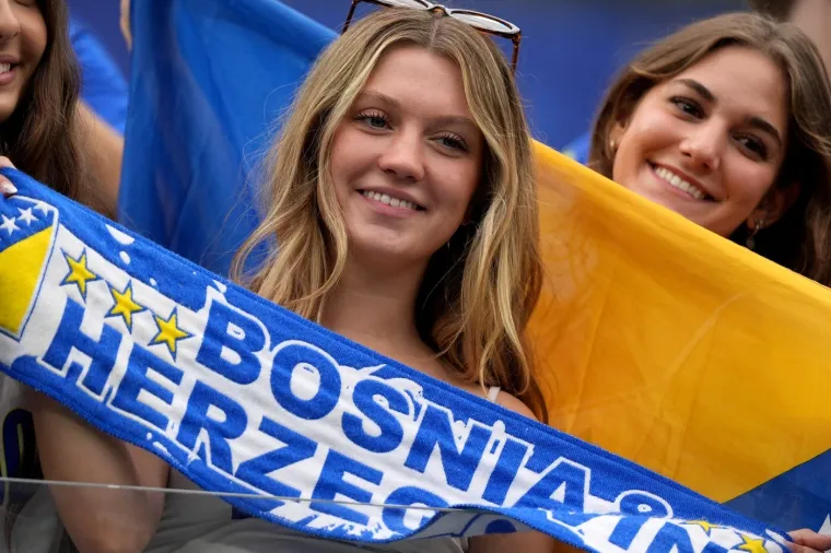 Navijačice Bosne i Hercegovine plijene pažnju čitavog nogometnog svijeta