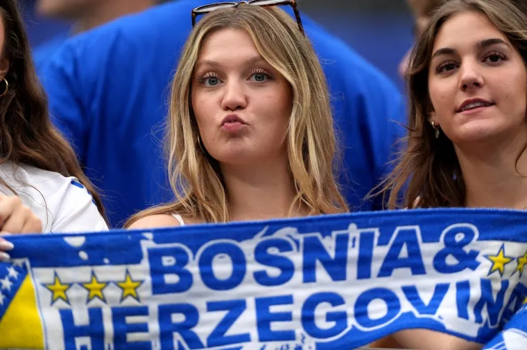 Navijačice Bosne i Hercegovine plijene pažnju čitavog nogometnog svijeta