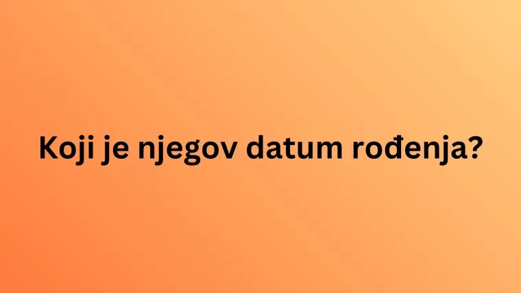 Ako se smatra&scaron; velikim fanom Jakova Jozinovića, vrijeme je da provjeri&scaron; svoje znanje na kvizu