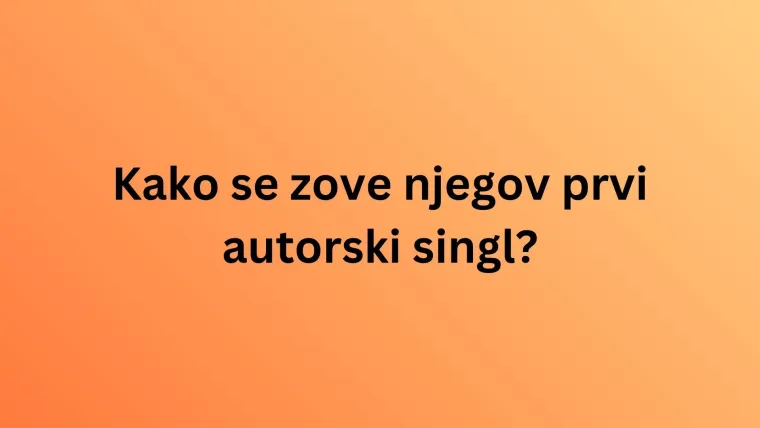 Ako se smatra&scaron; velikim fanom Jakova Jozinovića, vrijeme je da provjeri&scaron; svoje znanje na kvizu