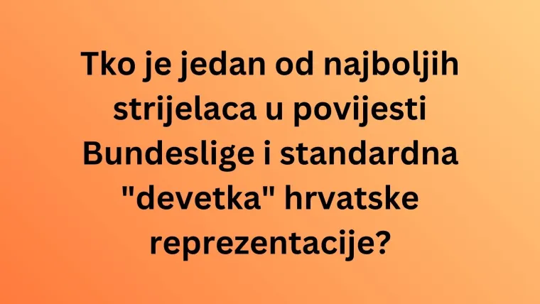 Pogodi igrača po broju dresa i dokaži da zna&scaron; sve o na&scaron;im nogometnim reprezentativcima na kvizu