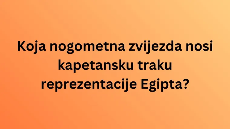 Zna&scaron; li kapetane ovih reprezentacija sa SP 2026.? Samo pravi fanovi prolaze na kvizu