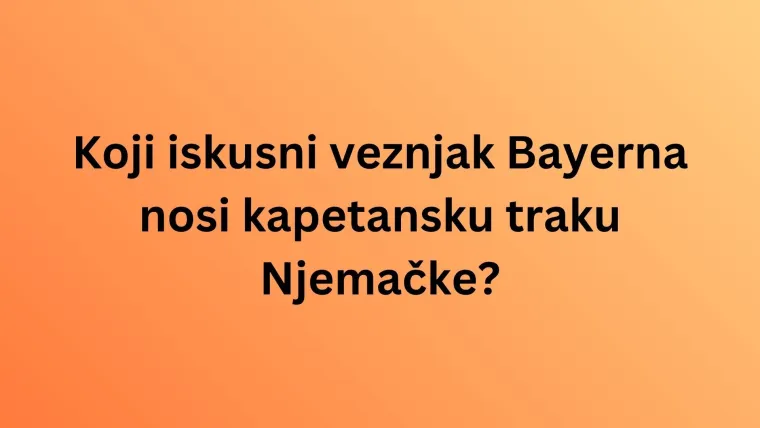 Zna&scaron; li kapetane ovih reprezentacija sa SP 2026.? Samo pravi fanovi prolaze na kvizu